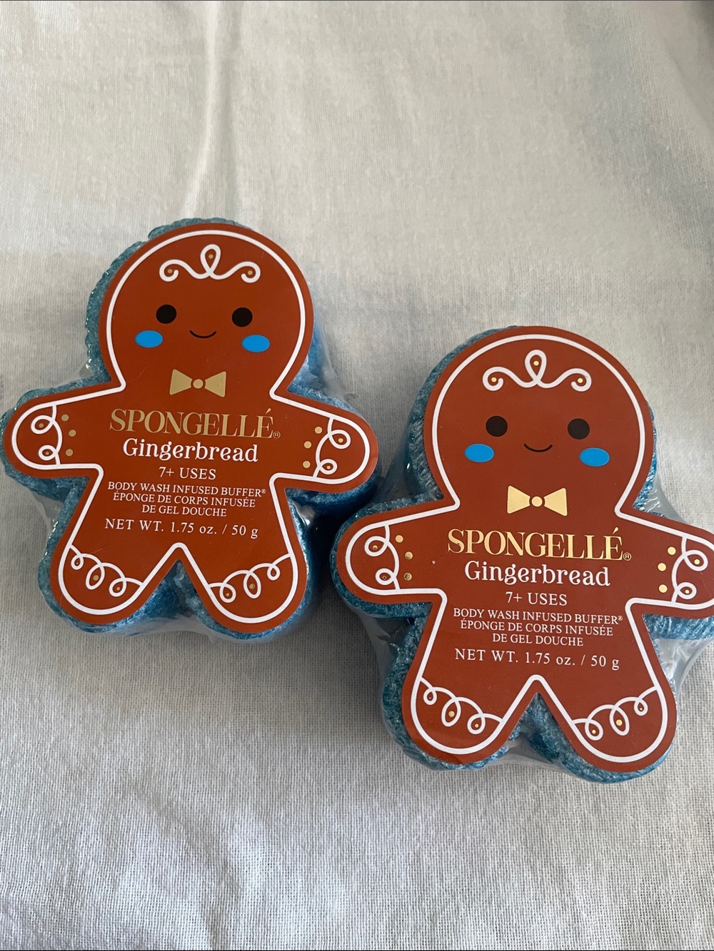 Spongelle Gingerbread Body Wash Infused Buffer